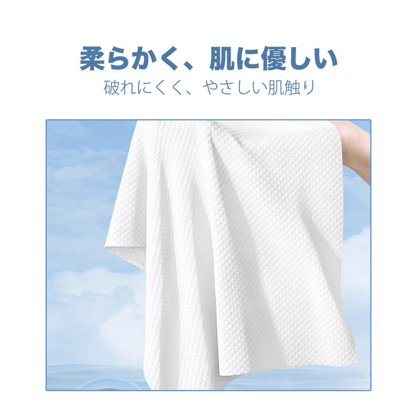 バス&キャンディーフェイスタオルコンボセット(4枚入):圧縮バスタオル(1枚)+圧縮キャンディーフェイスタオル(3枚)【MTHA00005-01-001x004】