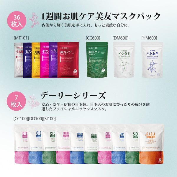 MITOMO ツヤ肌60枚福袋 – 輝きが長続きする美肌へ【LBSH0060-B】