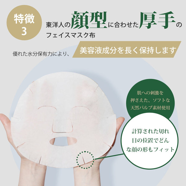 美肌を目指す女性におすすめ!36枚入りCICAフェイシャルエッセンスマスク<日本製>【CCSA00001-C-600】