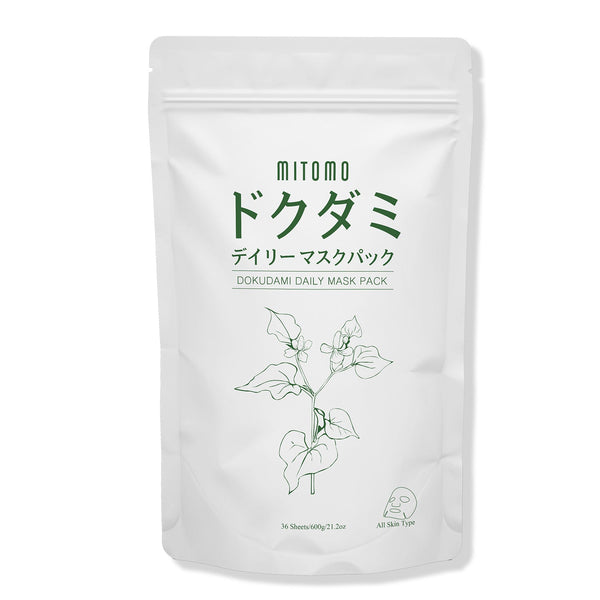 美肌への近道!MITOMO ドクダミ デイリー マスク36個入り/パック<日本製>【DMSA00001-A-600】