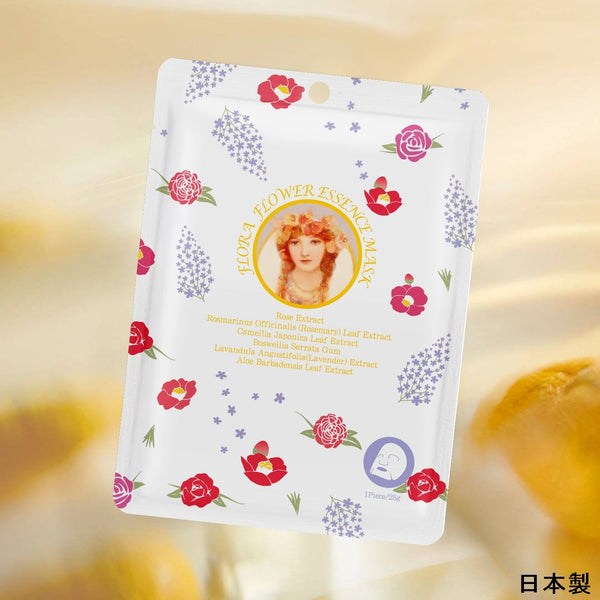 MITOMO<日本製>美友女神 フローラ エッセンスマスク 303 - 10枚入りセット/スキンケア 潤いマスクパック【MGSS00303-B-025】