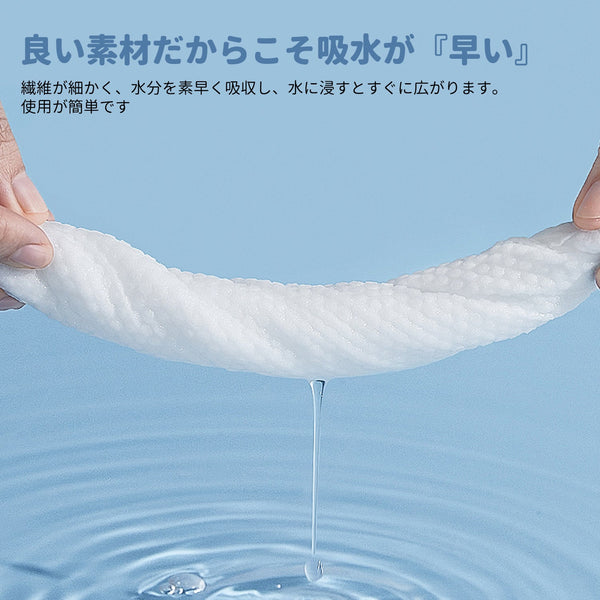 超吸水!圧縮キャンディーフェイスタオル(7枚入/7 EA) - 衛生的で便利な使い捨てタオル【MTHA00003-01-001x007】