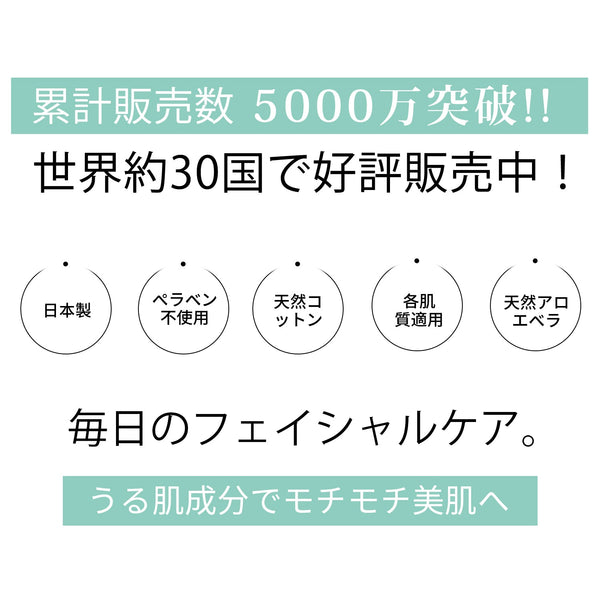 MMITOMO <日本製>美肌フェイスマスク- 40枚入りセット：肌荒れ改善＆潤い補給/ミトモパック/【TKHS00303-B-040】