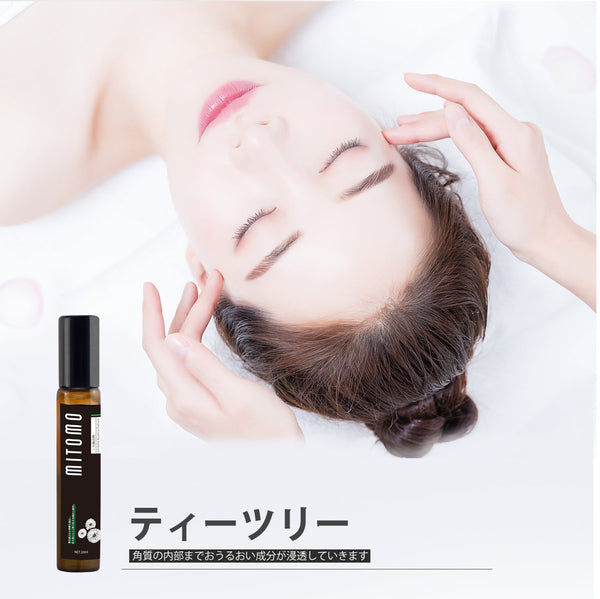 MITOMO 日本製ティーツリー葉エキススキンケア 潤い 保湿 フアンペアボトル10mlエキス【EXSA00004-06-010】