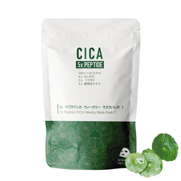 MITOMO <日本製＞ペプチドシカ ウィークリー マスクパック 7 - 贅沢なペプチドとシカの恵みで、肌を潤いで満たしリラックスさせる/ミトモパック/【CCSA00001-C-100】