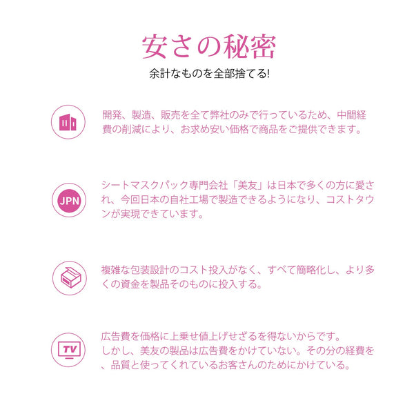 <日本製＞「若々しい肌を保つ！MITOMO 2x コラーゲンドクダミ セラム」- 日本製の高品質で肌のハリと潤いをサポート/ミトモパック/【DDSS00001-A-050】
