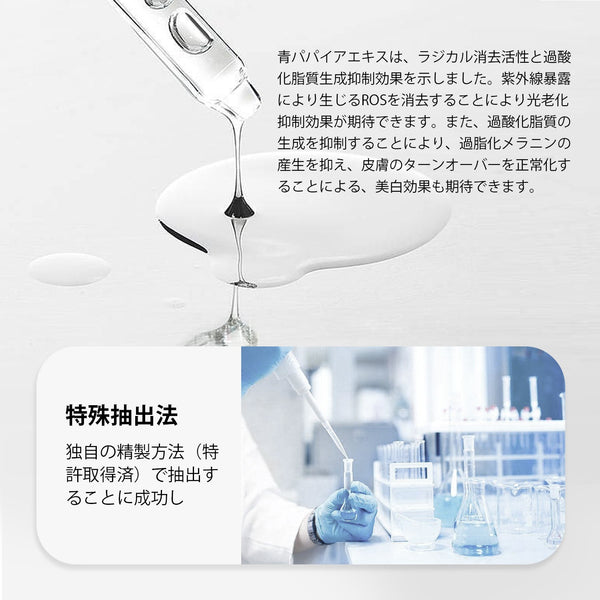 MITOMO 日本製パパイア果実エキススキンケア 潤い 保湿 フアンペアボトル10mlエキス【EXSA00001-14-010】
