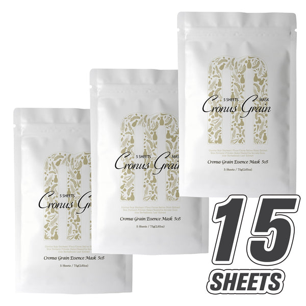 MITOMO <日本製> ミトモ めがみ505 Soybean ダイズ クロノスグレインエッセンスマスク メガミ トーンアップ フェイスパック クロノス メガミ（5枚入り）/ミトモパック/【MGSA00505-H-075】