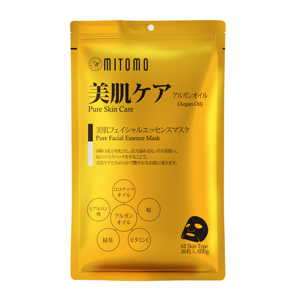 大容量A-type 1個 【選べる!9種  組合せ自由】MITOMO公式 36枚入りの大容量パック 日本製品質で肌にやさしいマスクパック パック シートマスク 大容量/ミトモパック/
