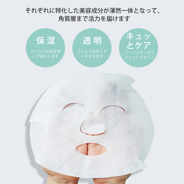 MITOMO <日本製>美肌への近道！ ナチュラルロイヤルゼリー清潔度フェイシャルエッセンスマスク/10枚/ミトモパック/【mtsa00516-E-0x010】
