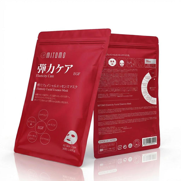 MITOMO <日本製> ミトモ MT101E EGF イージーエフ 弾力ケア36枚 お徳用 エラスティック フェイスマスク 1・3・5個セット お得/ミトモパック【MTSA00101-E-0】