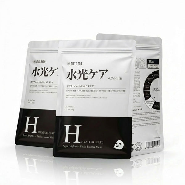 MITOMO <日本製>ミトモ MT505E Hyaluronate Acid ヒアルロン酸 水光ケア 35枚 お徳用 スイコウケア フェイスパック お得/ミトモパック/【MTSA00505-E-4】